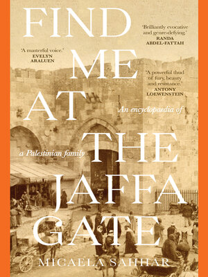 cover image of Find Me at the Jaffa Gate